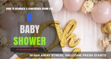 Transforming Conference Rooms into Baby Shower Havens: Tips and Tricks