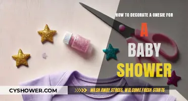 Crafting Cute: DIY Onesie Decorating Ideas for Baby Showers