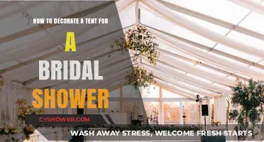 Elegant Tent Decor Ideas for a Memorable Bridal Shower Celebration