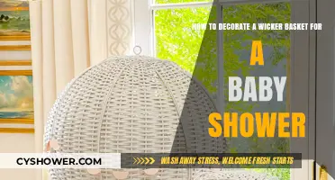 Crafting Charm: Decorating Wicker Baskets for a Baby Shower
