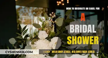 Elegant Easel Decor Ideas for a Memorable Bridal Shower