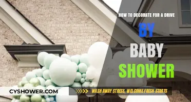Creative Ways to Decorate for a Drive-By Baby Shower