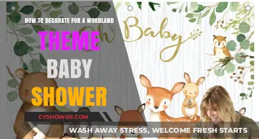 Enchanting Woodland Wonders: Baby Shower Decoration Ideas