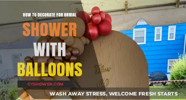 Elegant Balloon Decor Ideas for a Memorable Bridal Shower