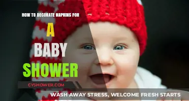 Creative Napkin Decorating Ideas for a Memorable Baby Shower