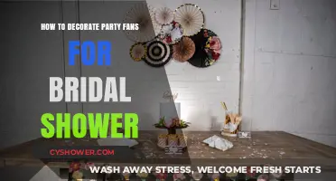 Creative Bridal Shower Fan Decor: DIY Ideas for a Stunning Celebration