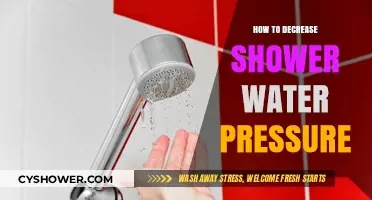 Easy Fixes to Reduce Shower Water Pressure and Save Water