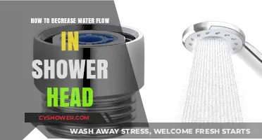Easy Tips to Reduce Shower Head Water Flow Efficiently