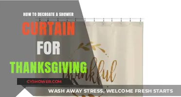 Creative Thanksgiving Shower Curtain Decor Ideas for Festive Bathrooms