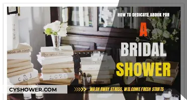 Creative Ways to Dedicate a Bridal Shower Book for the Bride-to-Be