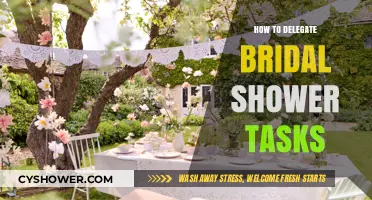 Efficiently Delegate Bridal Shower Tasks: A Stress-Free Planning Guide