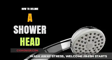 Easy Steps to Delime Your Shower Head and Restore Water Flow