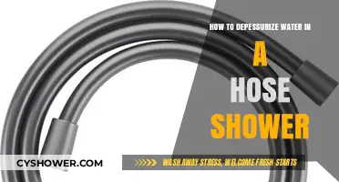 Depessurizing Your Hose Shower: Quick and Easy Water Release Tips