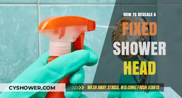 Easy Steps to Descale Your Fixed Shower Head Effectively
