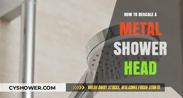Effective Methods to Descale Your Metal Shower Head Easily