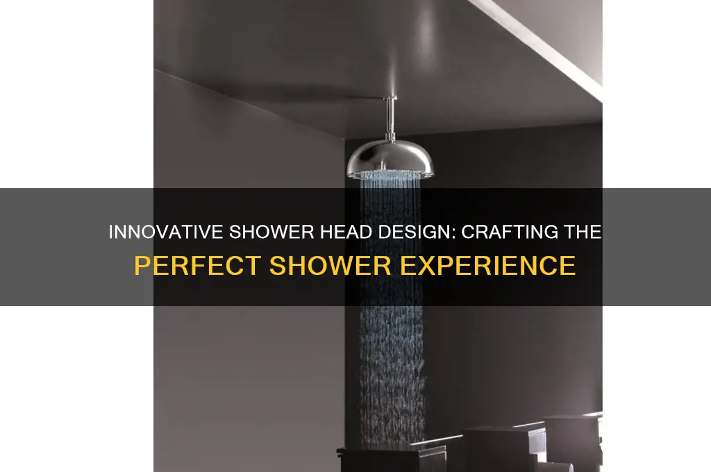 how to design a shower head