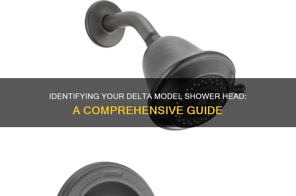 how to determine delta model shower head