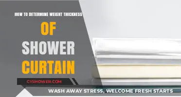 Choosing the Right Shower Curtain: A Guide to Weight and Thickness