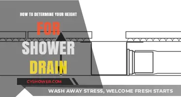 Choosing the Right Shower Drain Height: A Step-by-Step Guide