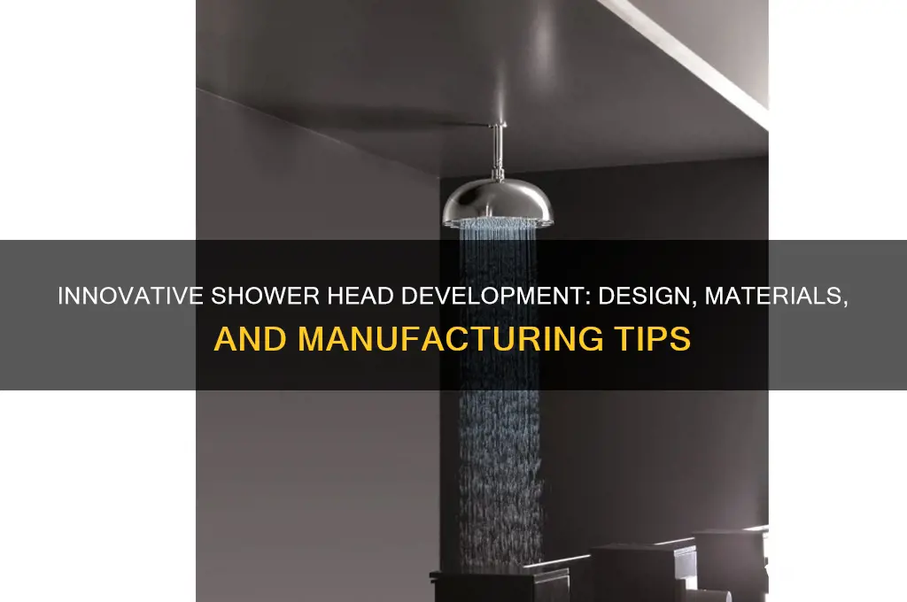 how to develop shower head
