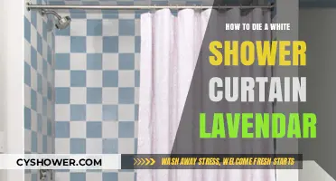 Revive Your Lavender-Stained White Shower Curtain: Effective Cleaning Tips