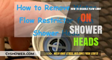 Maximize Shower Pressure: Easy Steps to Disable Flow Limiters