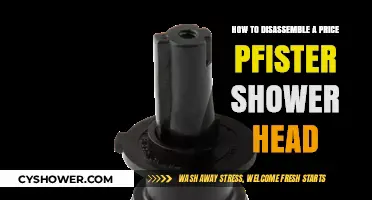 Easy Steps to Disassemble Your Price Pfister Shower Head