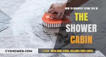 Effective Shower Cleaning: Disinfecting Stone Tile in Your Cabin