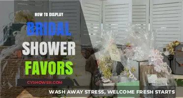 Creative Bridal Shower Favor Display Ideas for a Memorable Celebration