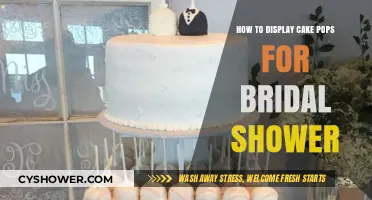 Elegant Cake Pop Display Ideas for a Bridal Shower Celebration