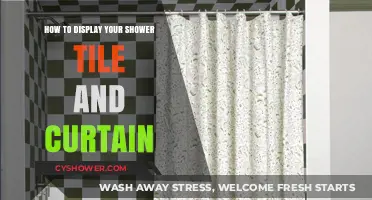 Elegant Shower Styling: Tile and Curtain Display Tips for Bathrooms