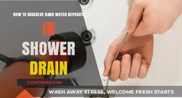 Effective Ways to Remove Hard Water Buildup in Your Shower Drain