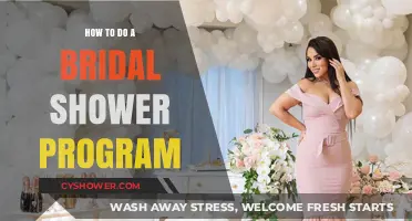 Creative Bridal Shower Program Ideas for an Unforgettable Celebration