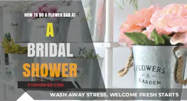 Create a Blooming Bridal Shower: DIY Flower Bar Guide