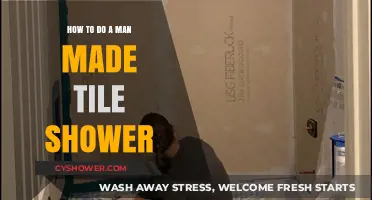DIY Man-Made Tile Shower Installation: Step-by-Step Guide for Beginners