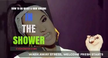 Master Becky G's Shower Hair Style: Easy Steps to Sing Like a Star