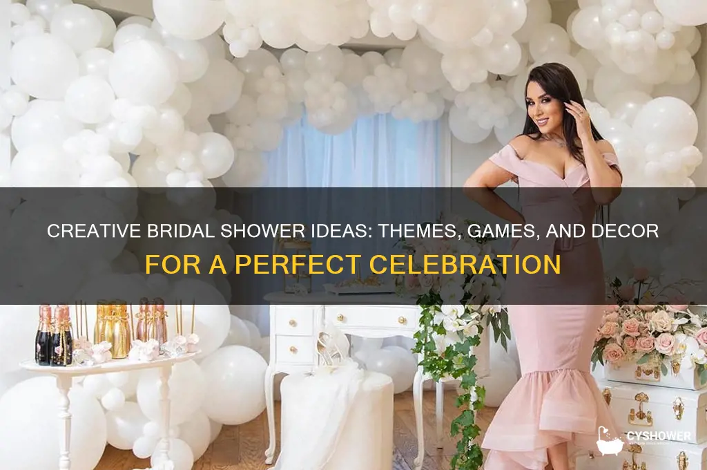 how to do bridal shower ideas