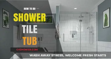 Mastering Shower Tile Installation: A Step-by-Step Guide for Your Tub
