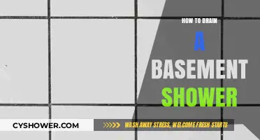 Efficiently Drain Your Basement Shower: A Step-by-Step Guide