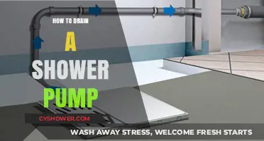 Easy Steps to Drain Your Shower Pump: A Quick Guide