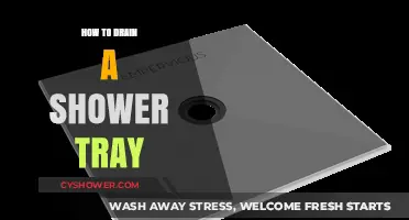 Quick Guide: Efficiently Draining Your Shower Tray in Simple Steps
