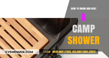 Efficient Camp Shower Tips: Draining and Heating Made Simple