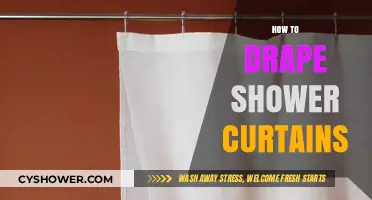 Master the Art of Draping Shower Curtains for a Perfect Fit