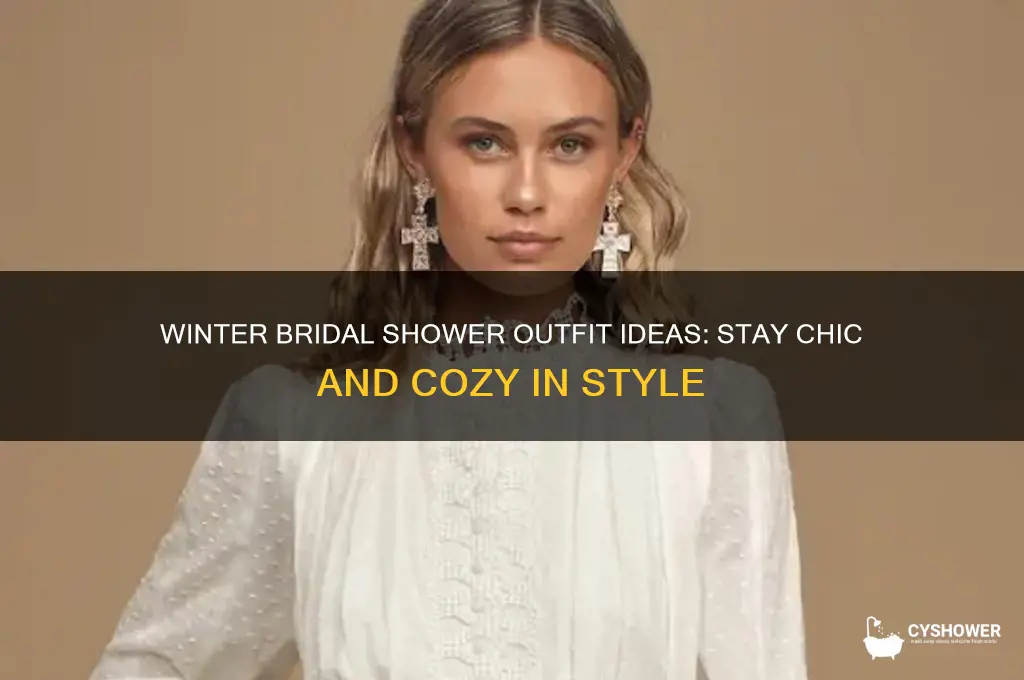 how to dress for a bridal shower in winter