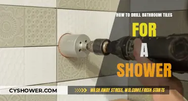 Drilling Bathroom Tiles for Showers: A Step-by-Step Guide