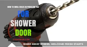Drilling Porcelain Tile: A Step-by-Step Guide for Shower Door Installation