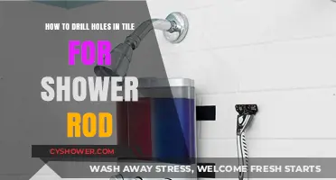 Drilling Tile for Shower Rods: A Step-by-Step Guide