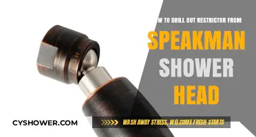 Drilling Out the Restrictor: A Guide for Speakman Shower Heads