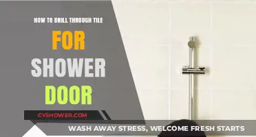 Drilling Through Tile: A Step-by-Step Guide for Shower Door Installation