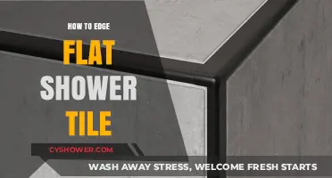 Mastering the Art of Edging Flat Shower Tile: A Step-by-Step Guide